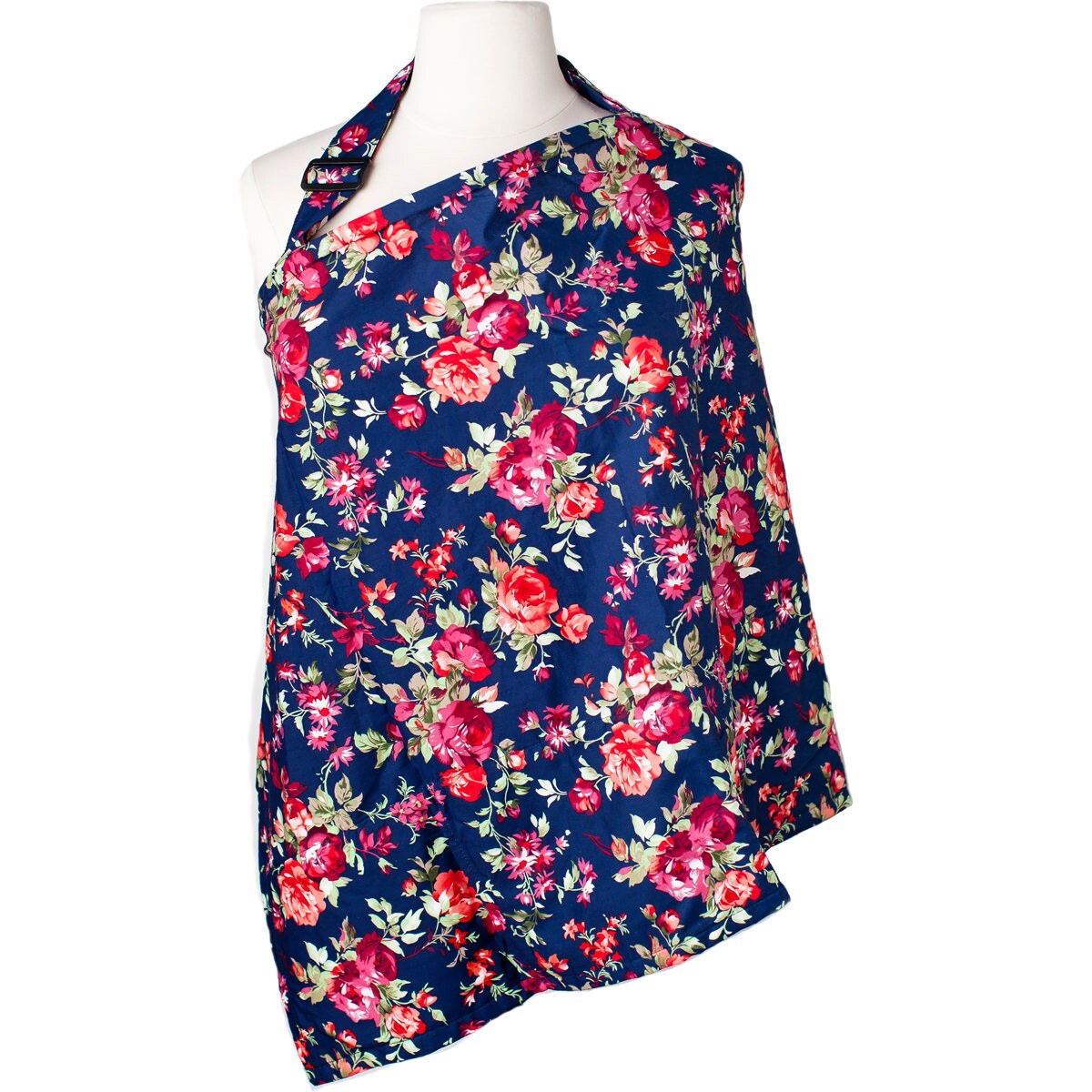 Navy Floral Nursing Cover & Breastfeeding Cover w/ FREE Pouch Etsy
