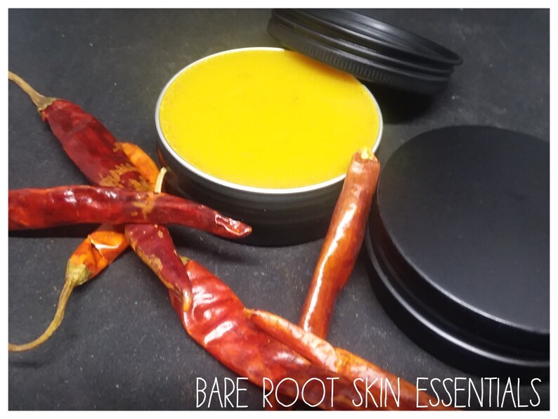 Warming Salve, Relaxing, Cayenne Pepper, Turmeric, Sore Muscles