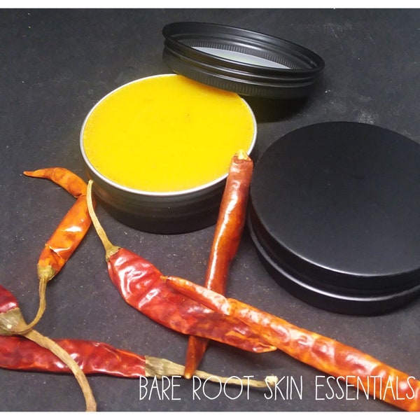 Warming Salve, relaxing, cayenne pepper, turmeric, sore muscles, arthritis, pain relief, natural, headache, peppermint, cinnamon, lush