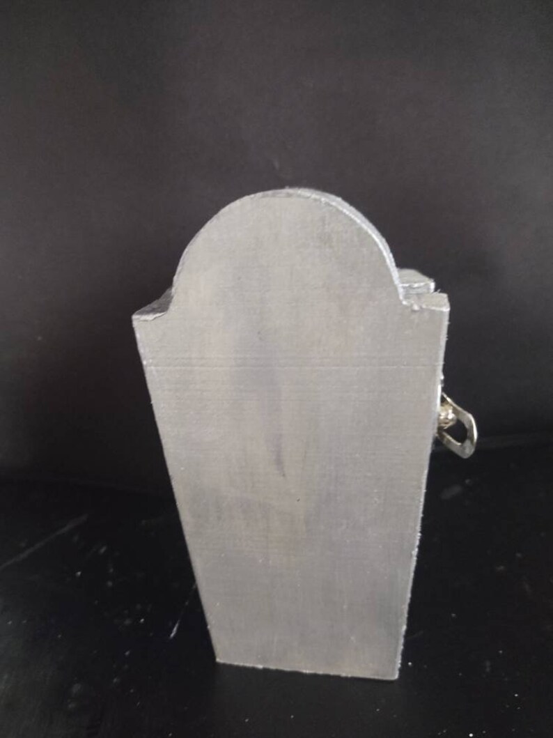 Mini Tombstone Pin Board Box with mystery pin