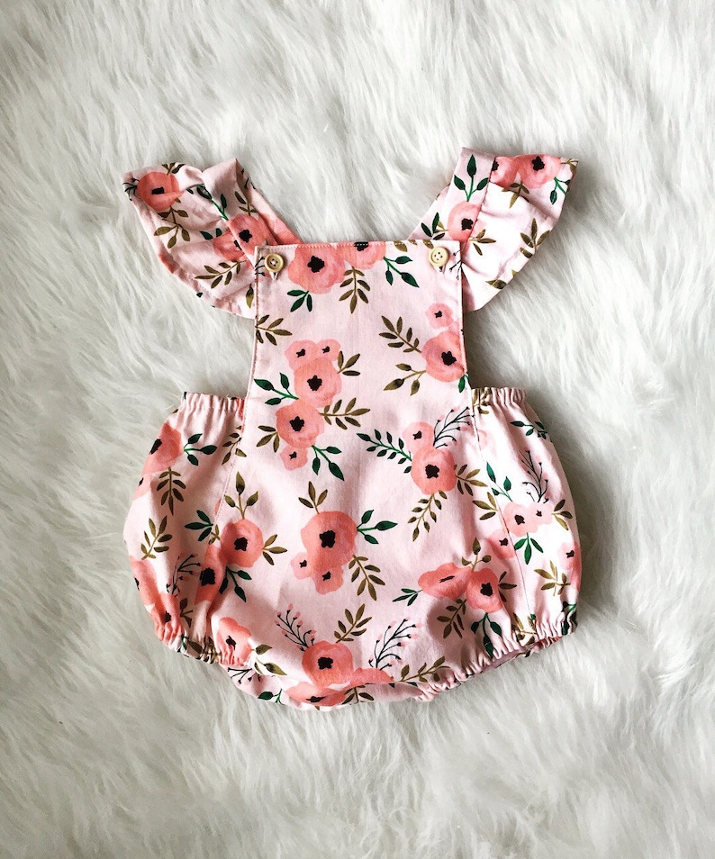 easter romper baby girl