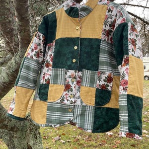 Quilted Patchwork Jacket