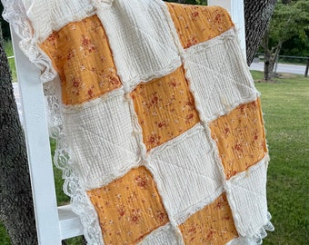Handmade Baby Rag Quilt