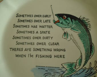 Scottish anglers lament lyrical pin dish
