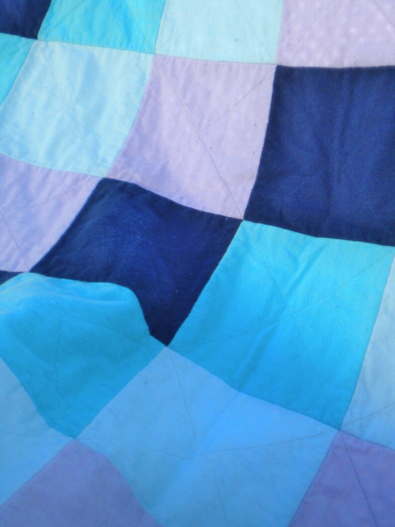 Oh Deer Quilt Lap Rag Quilt Throw Blanket Flannel Rag Etsy