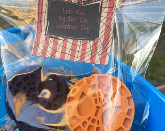 Bomboniere per San Valentino per bambini // Bomboniere per Spiderman // San Valentino Spiderman // Regalo in classe // Bomboniere per feste a pastello // Festa in classe