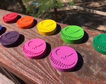 Nightmare Before Christmas Crayons // Nightmare Before Christmas Party // Halloween Party //  Halloween Favors //  Kids FE Gift