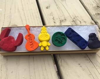 Stitch Stocking Stuffer // Stitch Crayons // Christmas Crayons // Lilo and Stitch Stocking Stuffer // Lilo and Stitch Crayons // Stitch Gift