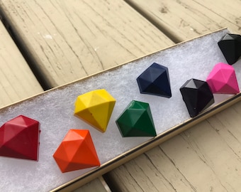 Diamant-Kreide-Box / / personalisierte Crayon Box / / Diamant-Crayons / / Crayon Boxen für Kinder / / Kinder Crayon Box / / Diamant-Crayons