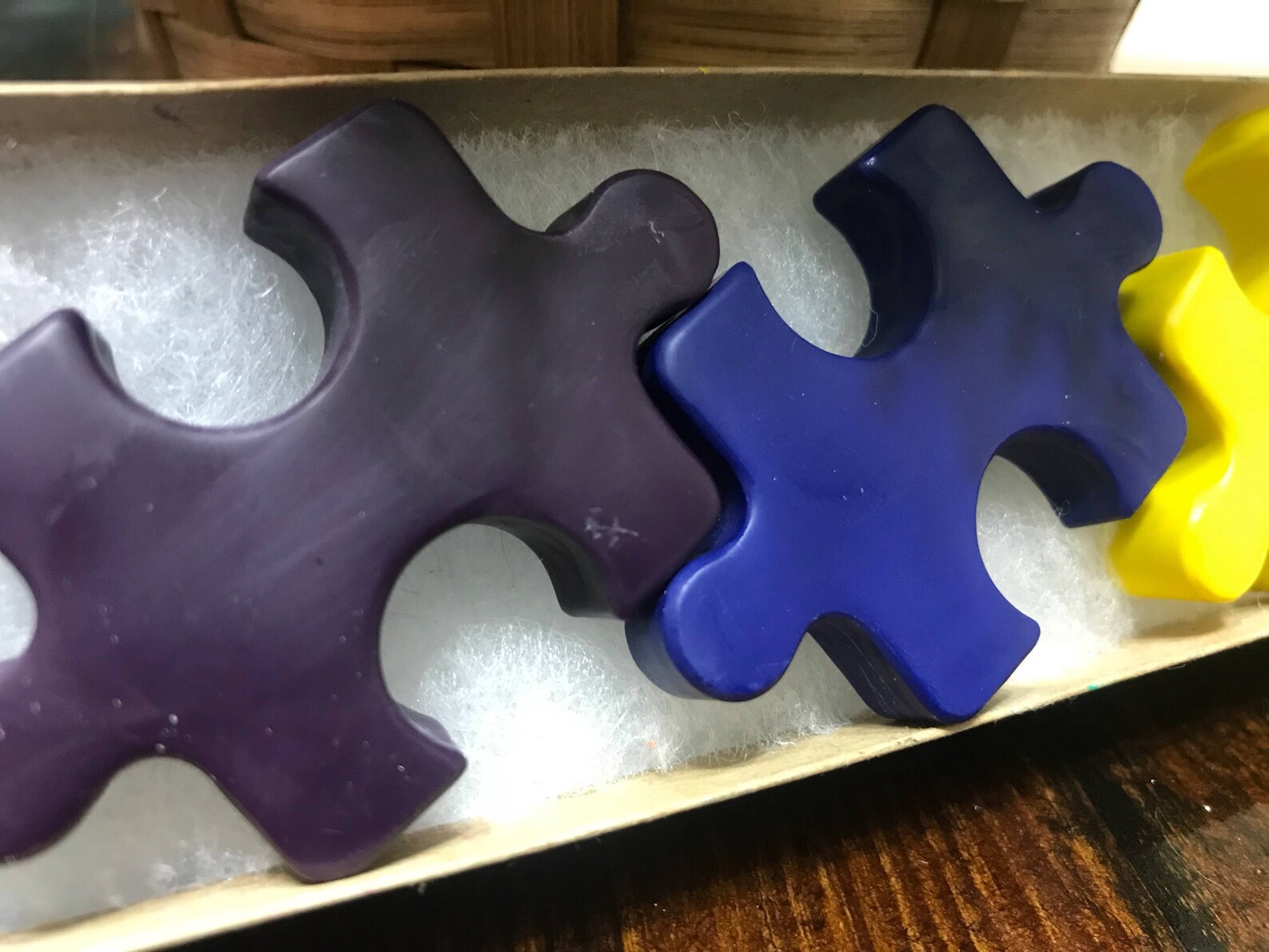 Crayon Box // Puzzle Crayon // Puzzle Gift // Kids Crayon Box Etsy