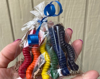 Worm PARTY FAVOR // Worm Favors // Insect Favors // Bug Party Favors // Bug Favors // Fishing Favors // Fishing Party Favor