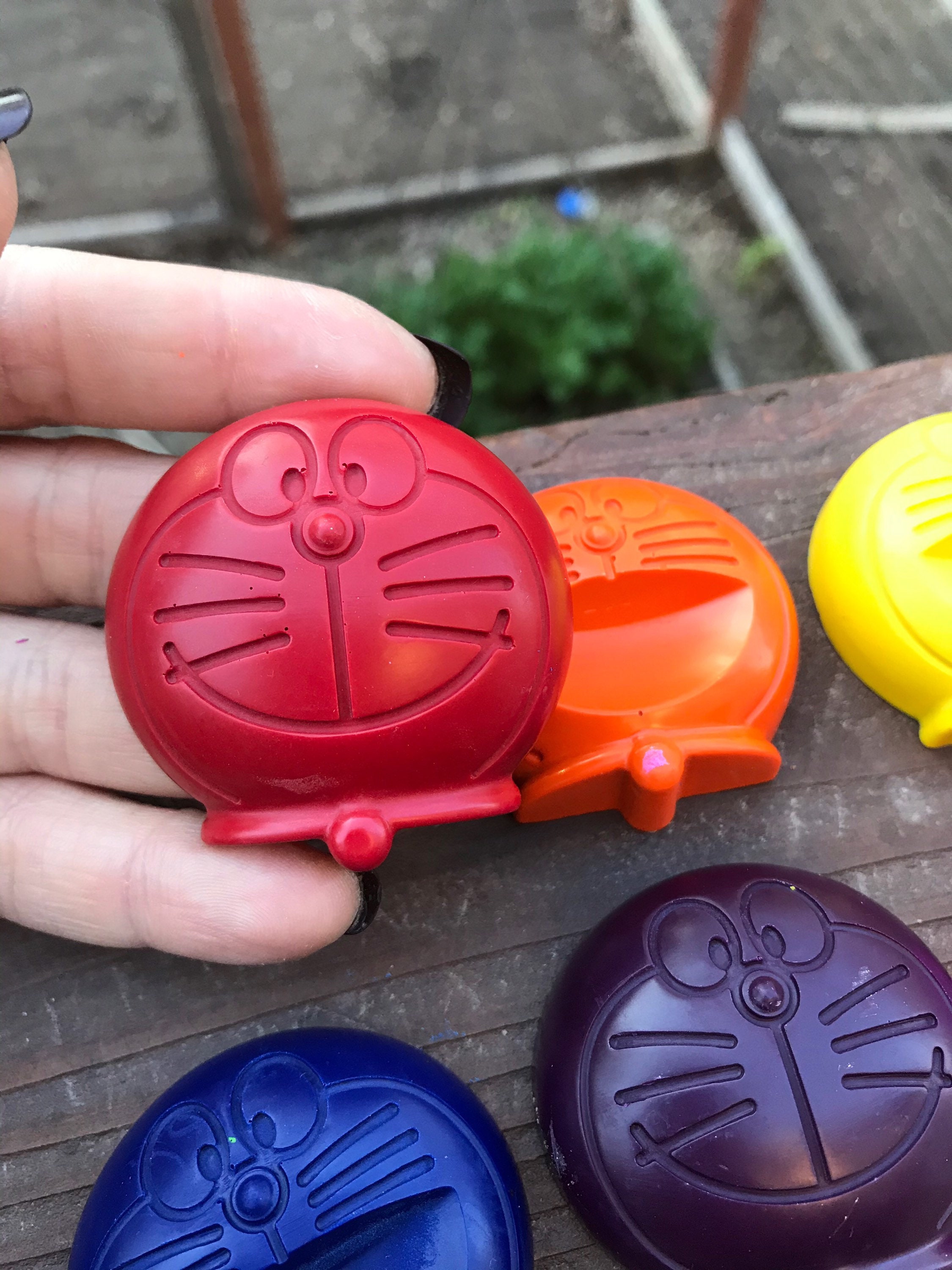 Doraemon Crayons // Doraemon Party Favors // Doraemon Birthday Etsy