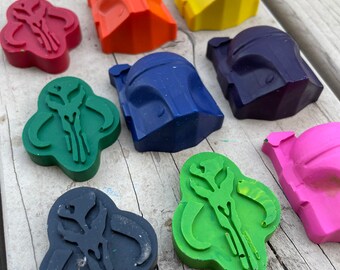Mandalorian Birthday // Mandalorian Fish Extender Kids // Star Wars FE Ideas // Star Wars Party // Star Wars Crayons // Mandalorian Crayons