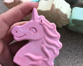 Unicorn Chalk PARTY FAVOR // Unicorn Favor // Party Favor Bag // Sidewalk Chalk // Unicorn Birthday // Unicorn Goodie Bag // Chalk Your Walk