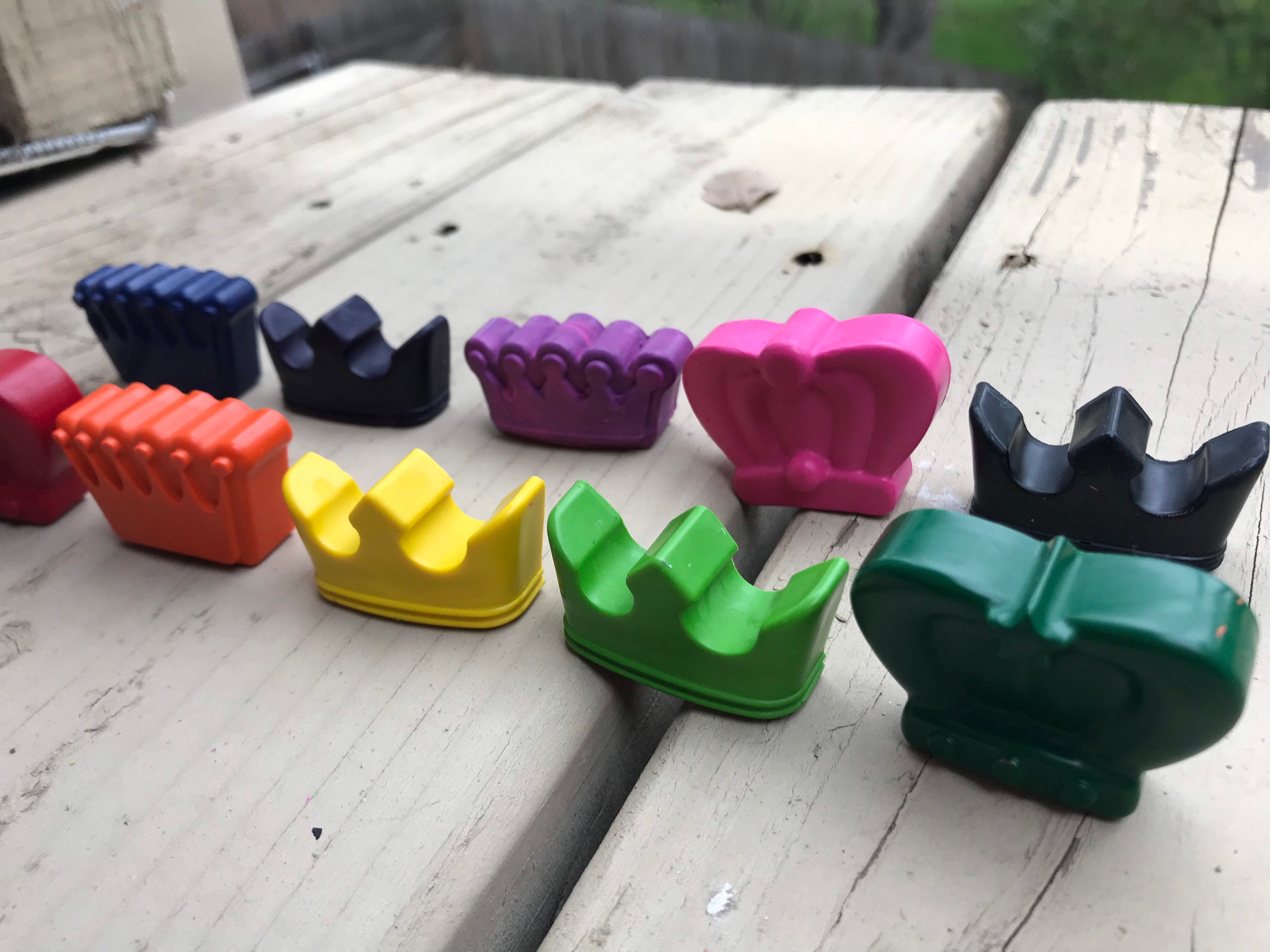 Crown Crayons // Princess Crayons // Kids Art Party // Art Etsy