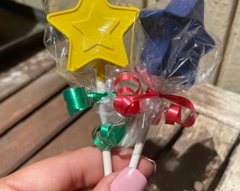 Kids Party Favors // Crayon Favors // Cute Kids Favors // Party Favors for Kids // Star Favor // Crayon Pops // Unique Party Favors for Kids