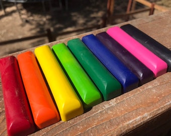 Kids Birthday Crayons // Birthday Party Gift // Crayon Party Favor // Non Candy Favor // Kids Party Favor // Personalized Crayons