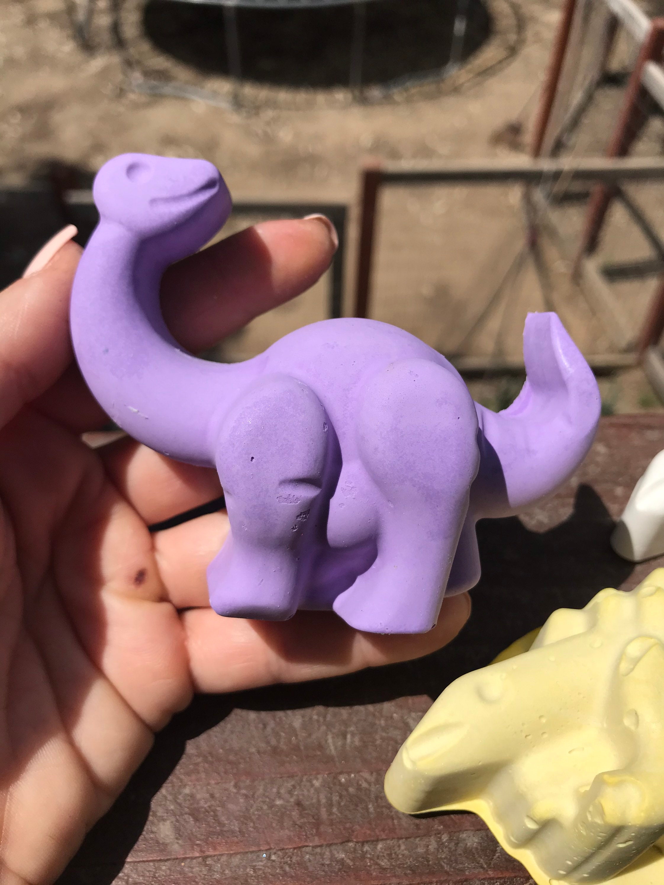 Dino Chalk // Dinosaur Chalk // Sidewalk Chalk // Dinosaur Etsy