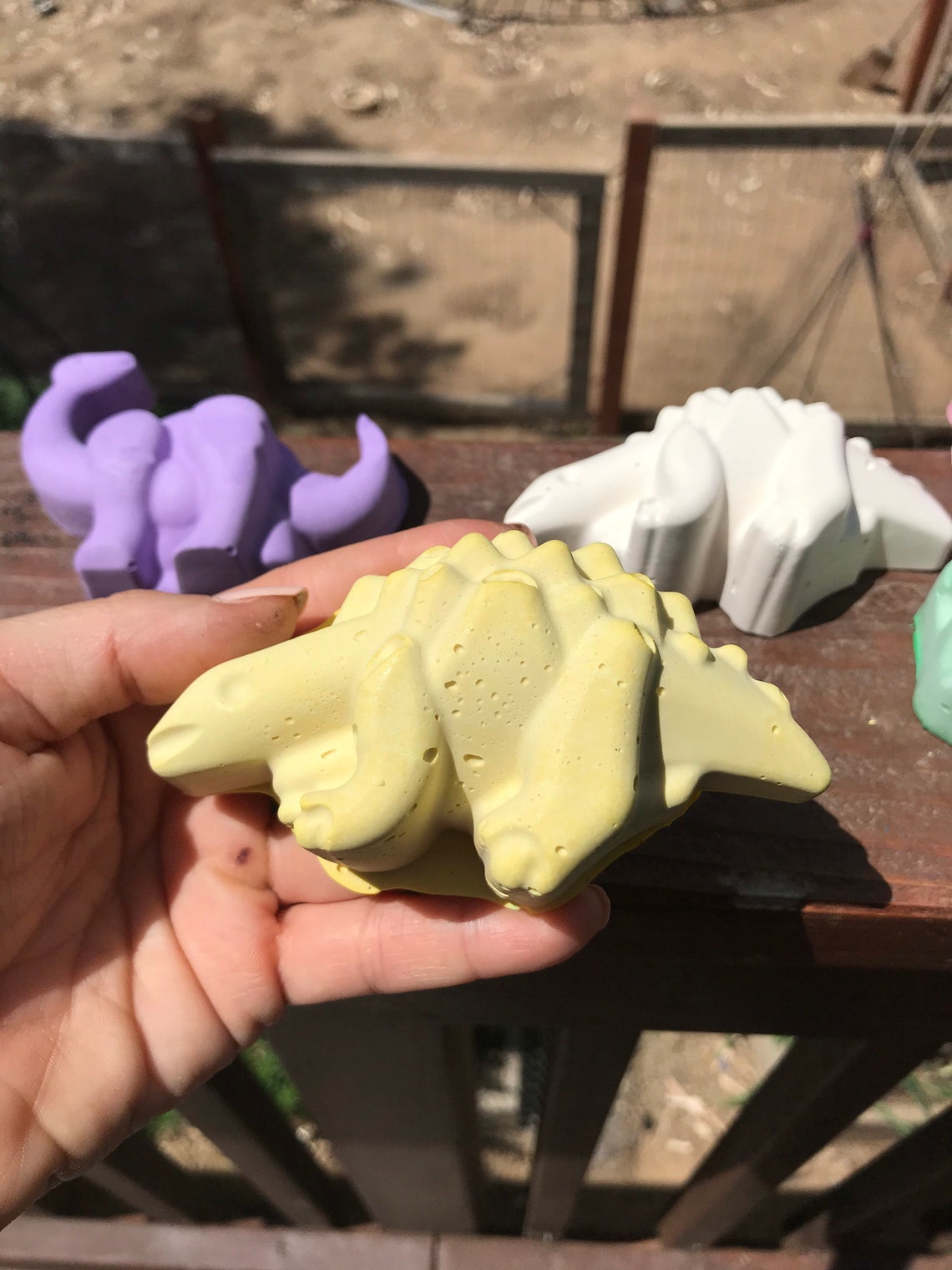 Dino Chalk // Dinosaur Chalk // Sidewalk Chalk // Dinosaur Etsy