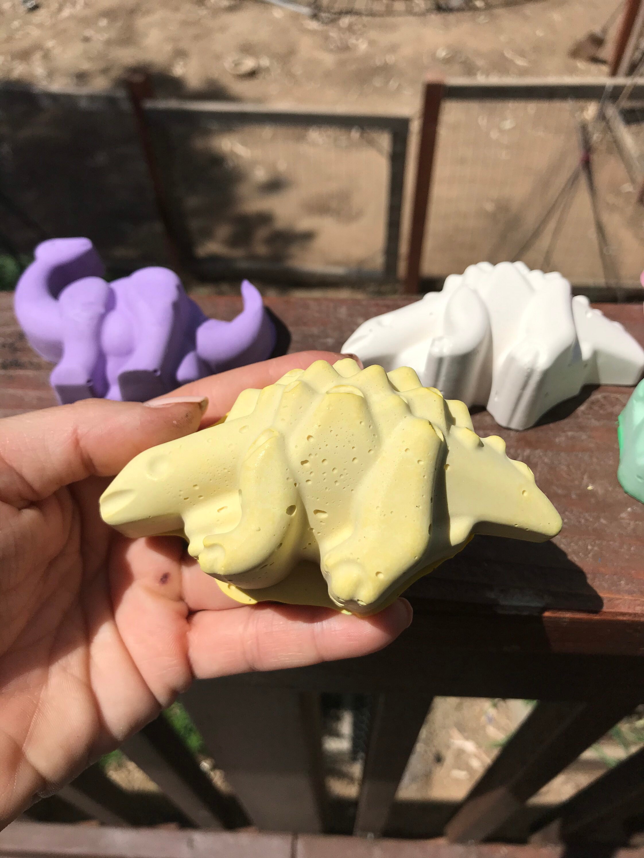 Dino Chalk // Dinosaur Chalk // Sidewalk Chalk // Dinosaur Etsy