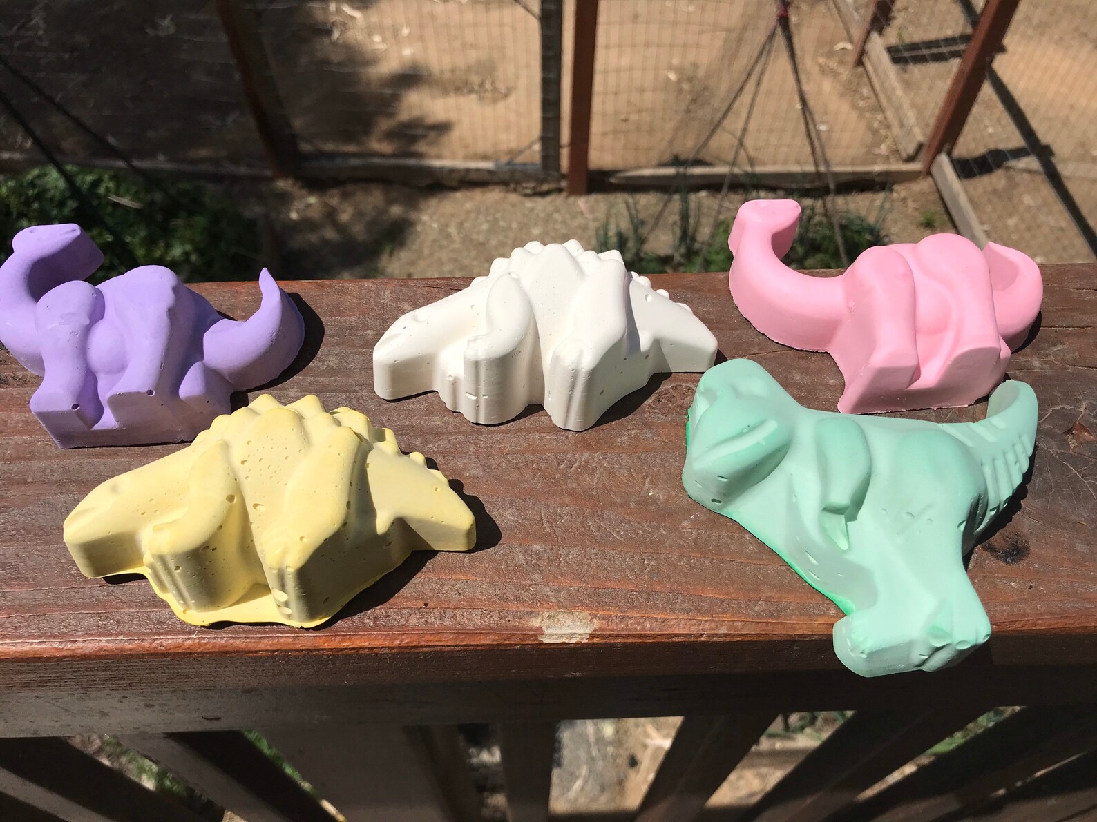 Dino Chalk // Dinosaur Chalk // Sidewalk Chalk // Dinosaur Etsy