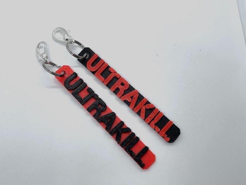 Ultra Kill Rings Ultrakill 3D Printed Keychain | by Lassi_1037407 - Etsy