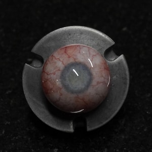 Vecna - Realistic Resin Stranger Thing Eyeball - Fake Acrylic Eyes for Sculpture, Art, Dolls, Displays, Film, Special FX and Jewelry