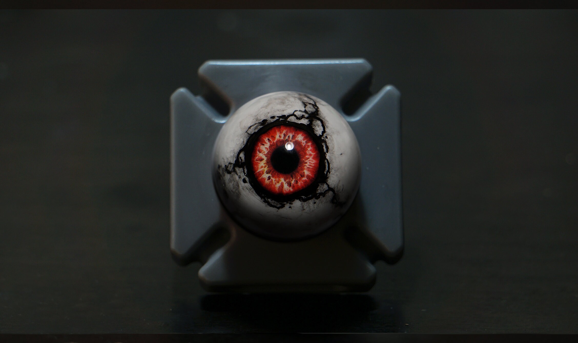 Lich Red Zombie Zombie Eyes Fake Eyes Acrylic Eyes Doll Etsy Hong Kong