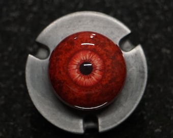 Bloodlust - Realistic Resin Vampire Eyeball – Fake Acrylic Eyes for Sculpture, Art, Dolls, Displays, Film, Special FX, and Jewelry