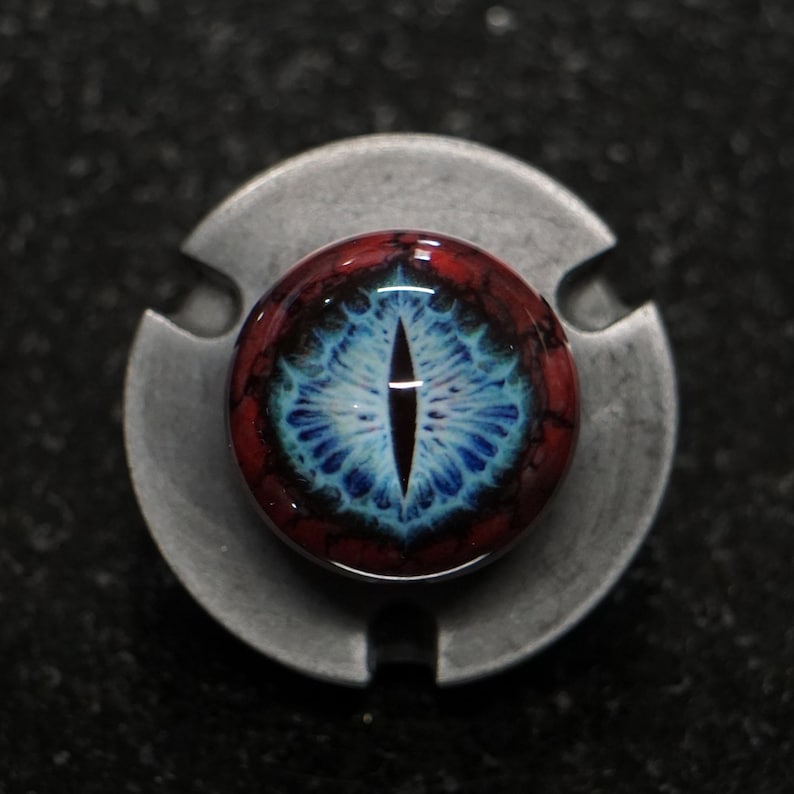 Front shot of Hydra, Dragon, Dragon Eye, Acrylic Eyes, Resin Eyes, Doll Eyes, Fantasy Eyes, Renfaire