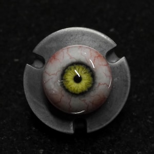 Capitán Howdy - Ojo de resina realista de Regan Exorcista - Ojos acrílicos falsos para esculturas, muñecas, exhibiciones, películas, efectos especiales y joyería