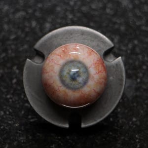 Premium Wight - Realistic Resin Zombie Eyeball – Fake Acrylic Eyes for Sculpture, Dolls, Displays, Film, Special FX, and Jewelry
