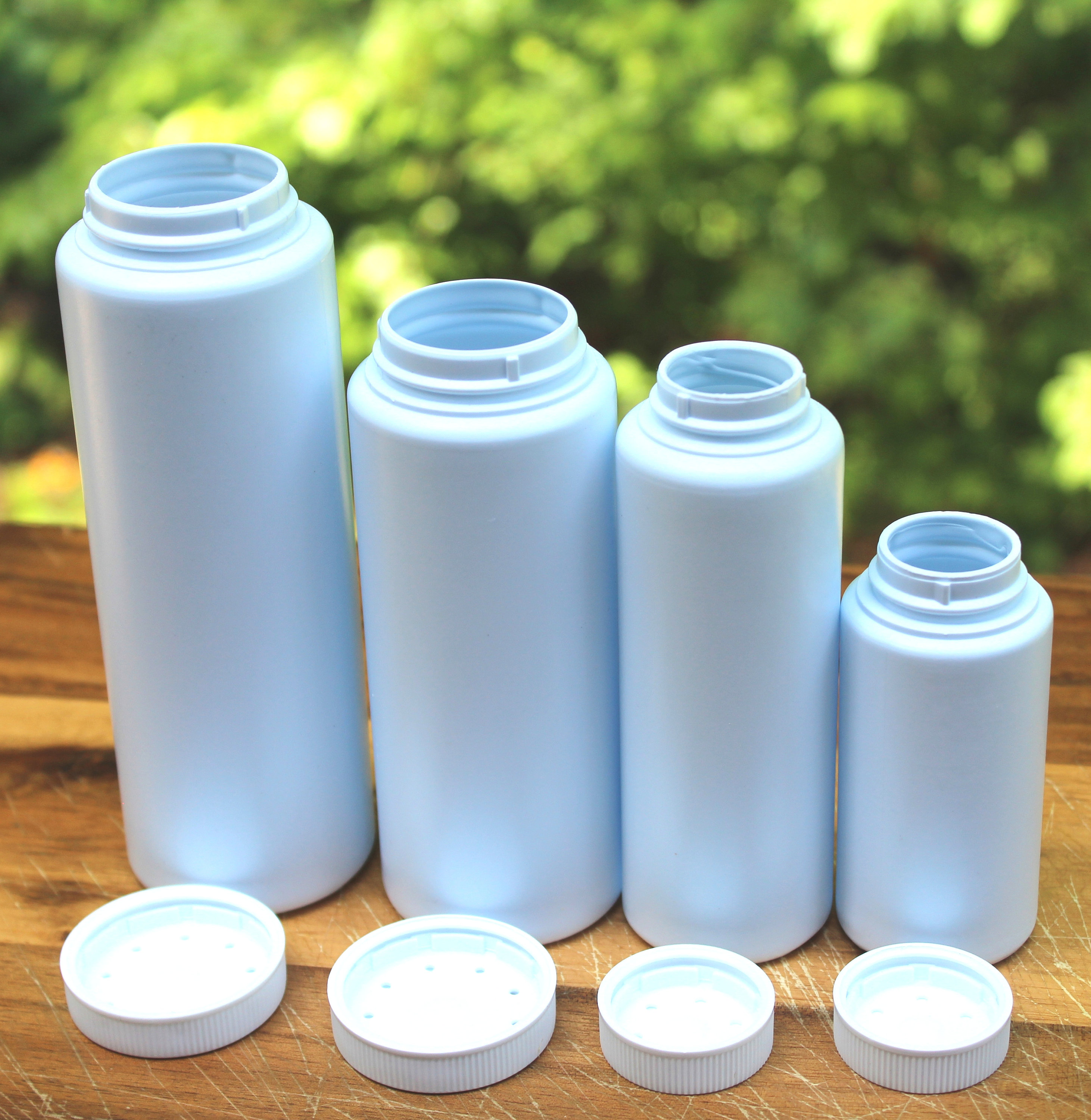 3 Oz. Powder Shaker Dispenser Empty Container Powder Bottle DIY Foot Baby Body Powder Deodorant