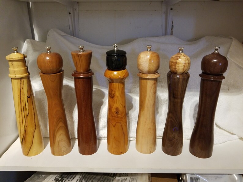 Handmade Pepper Mills Etsy
