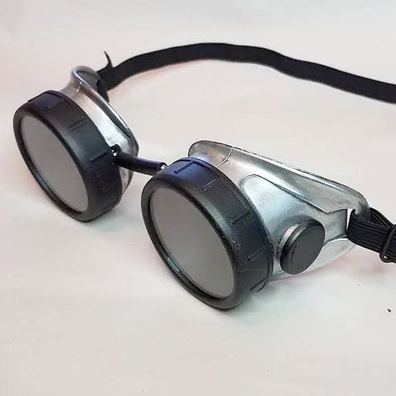 Aviator Goggles Goggles Burning Man Steampunk Goggles Fallout SciFi Mass Effect Burningman Motorcycle Goggles Wasteland Steampunk