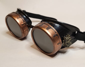 Victorian Steampunk Goggles, Steampunk, Goggles, Burningman, Burning Man, Aviator Goggles, Apocalypse, Wasteland, Costume Accessories