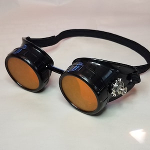 Steampunk Goggles Victorian Optic-Conductors Biker Cosplay SciFi Cyber Welding Fashion Fantasy Cyber Sunglasses