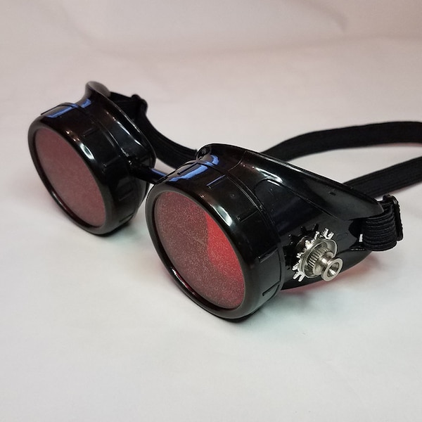 Lunettes steampunk lunettes victoriennes motard cosplay science-fiction cyber soudage mode fantaisie conducteurs optiques