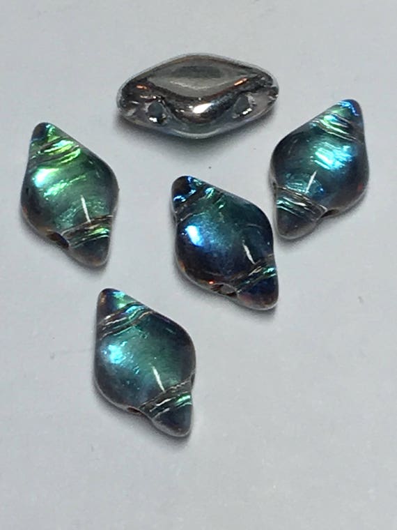 4mm copper centre Czech glass fire polished beads 68105 50 crystal