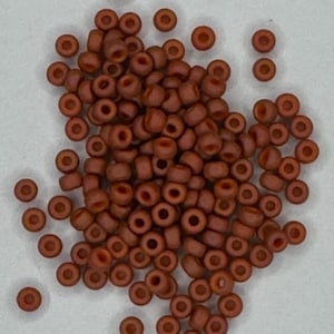 Miyuki #91236 Terracotta Brick Opaque Japanese round seed bead