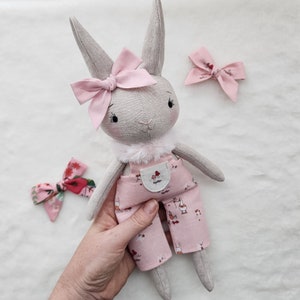 Bunny Sewing Pattern PDF Stuffed Animal Baby Toy Digital Download ...