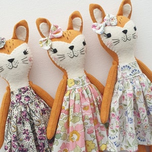 Fox Doll Sewing Pattern and Tutorial Fox Doll PDF Pattern and Tutorial image 5