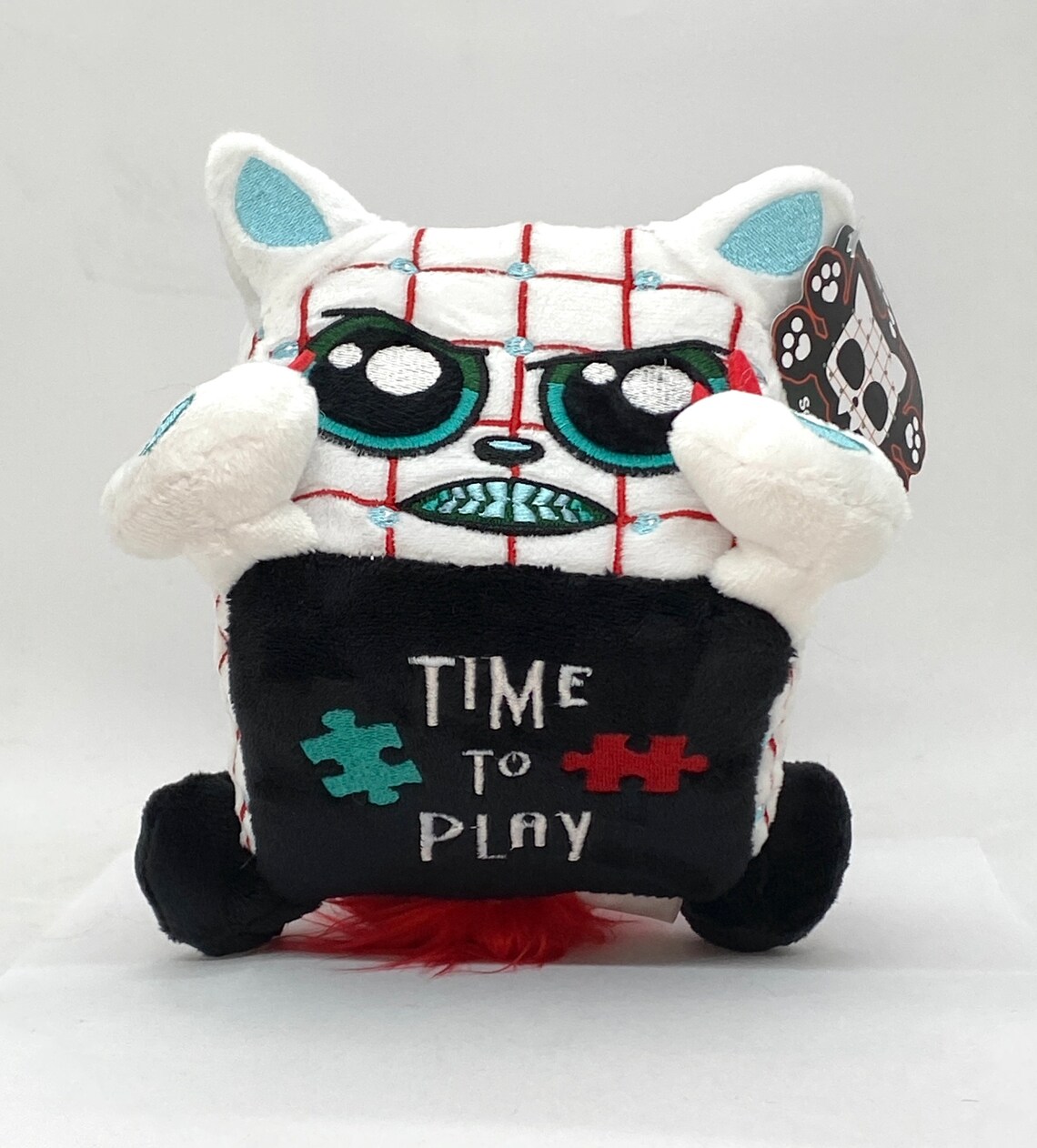 Pinhead Parody Kawaii Horror Heckraiser Plush Kitty Gift Idea by ...