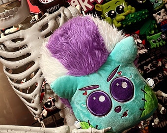 Squishy Bride of Frankenstein stuffed pillow plush by Squaredy Cats