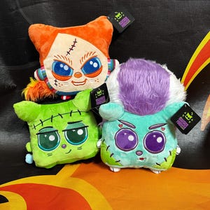 Squaredy Cats Squishy Pillow Plush Bundle from the Together Forever Collection