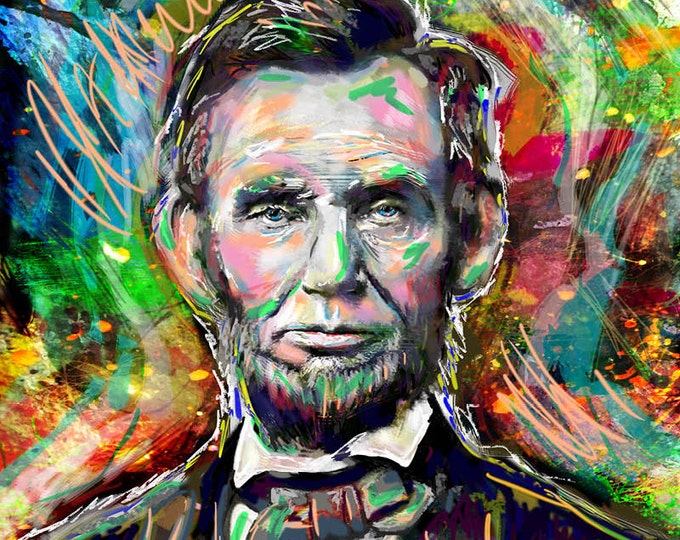 South Beach Canvas Art Miami Beach Panoramic Painting Etsy