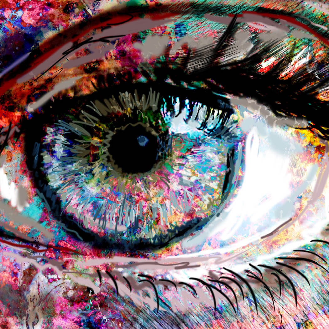 Eye Artwork Eye Art Print Eyes Painting Etsy UK