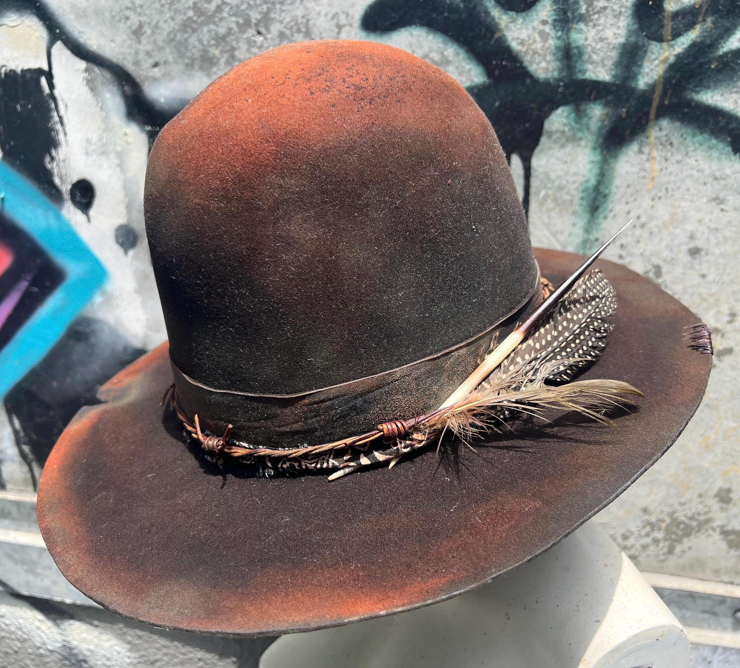 Jumpin’ Jack Flash Custom Open Crown Hat Linda Perry Hat - Etsy main image 3