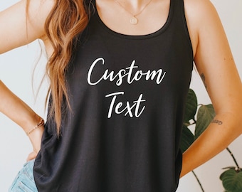 Custom Tank Top, Personalized Tank, Custom Shirt, Christmas Gift, Custom Shirt Printing, Custom Shirt for Women, Personalized T-shirt, Tee