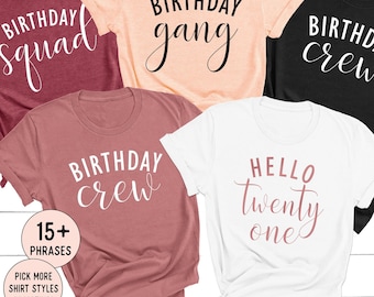 Hello birthday, Birthday girl, Birthday Queen, Birthday Squad, Birthday Crew, Birthday Gang, Birthday Shirt, Birthday Party outfit, Besties
